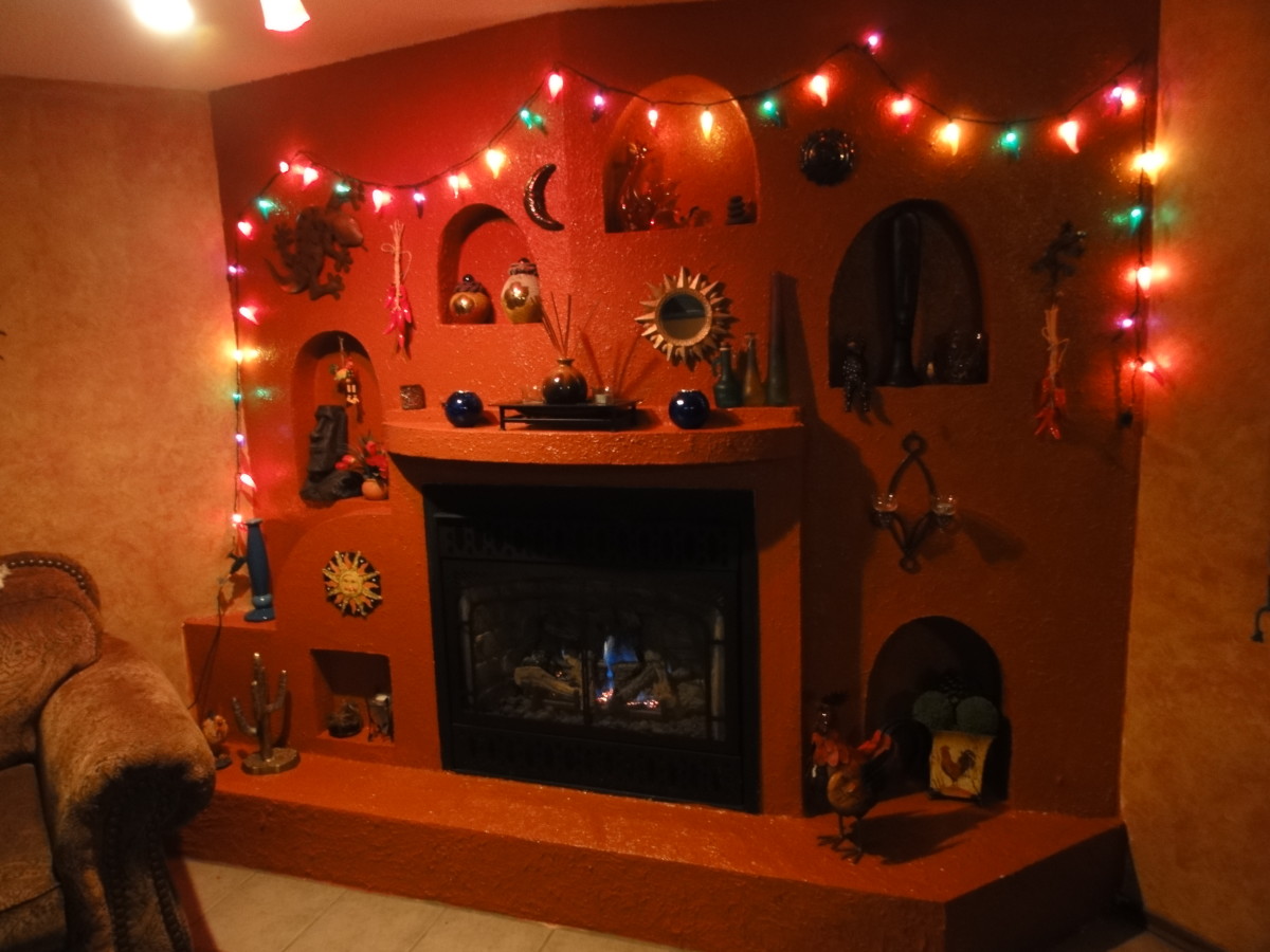 How to Build a Spanish Adobe Fireplace Grotto and Create Your Own