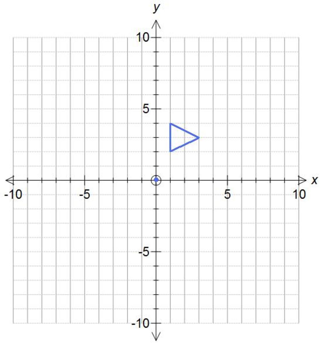 Rotations Math. How to rotate a shape 90, 180 or 270 degrees clockwise