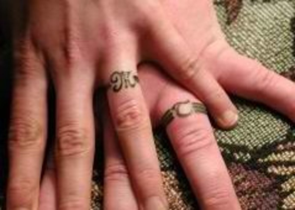 Tattoo Ideas Wedding Ring Finger Tattoos TatRing