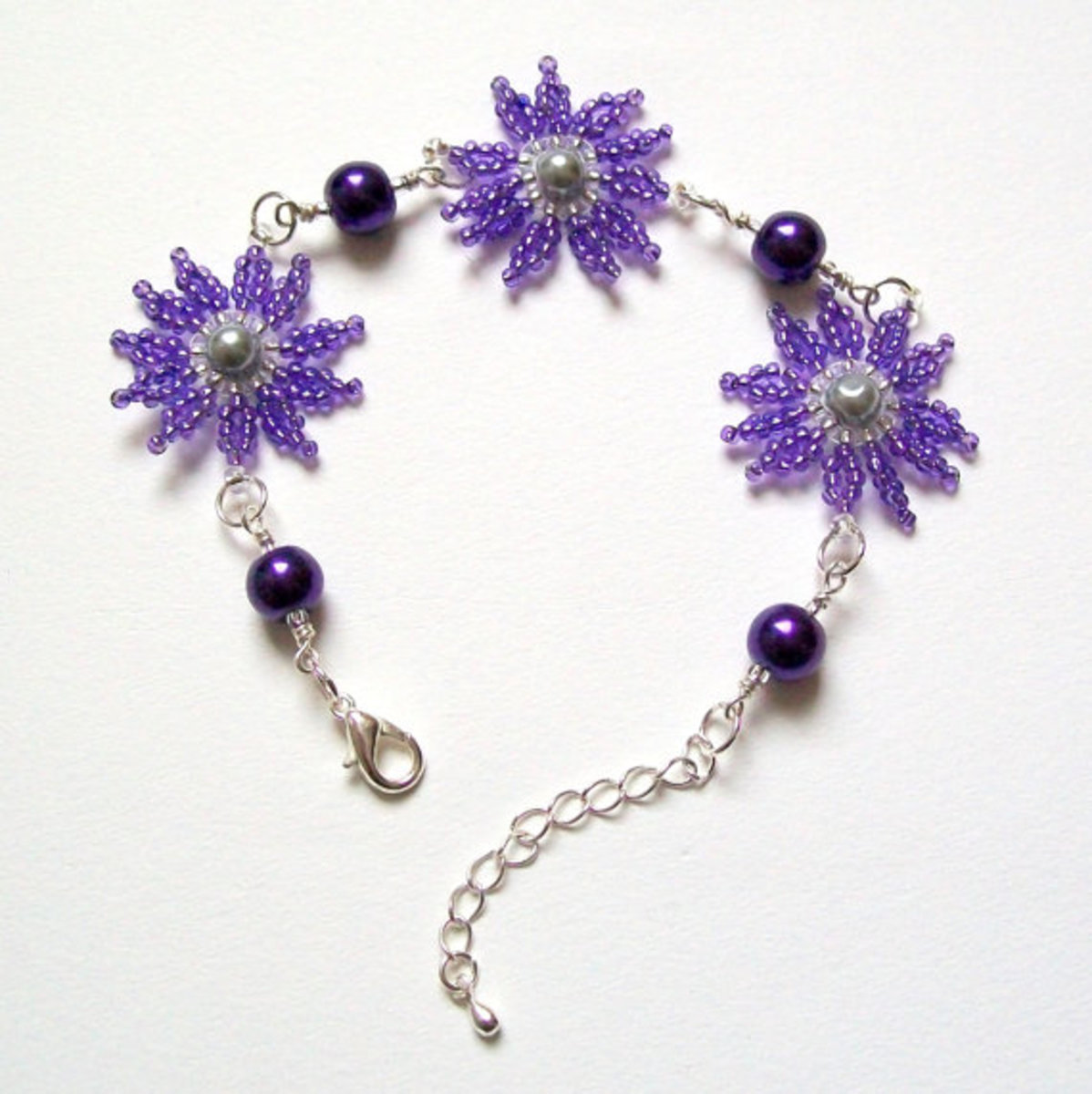 BeadWoven Flowers Jewelry Projects, Parts, and Patterns