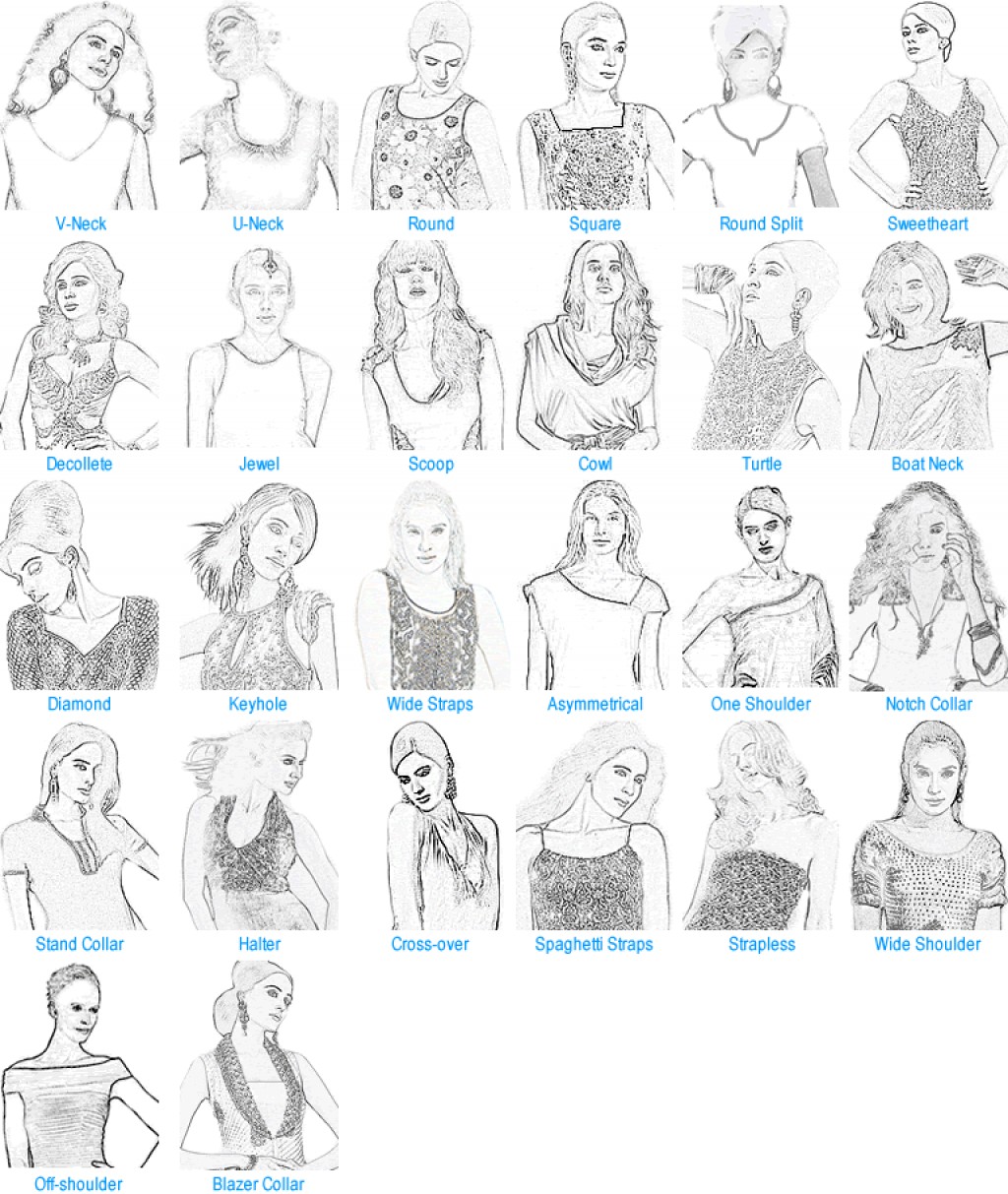 Types Of Necklines For Shirts at Amanda Mink blog
