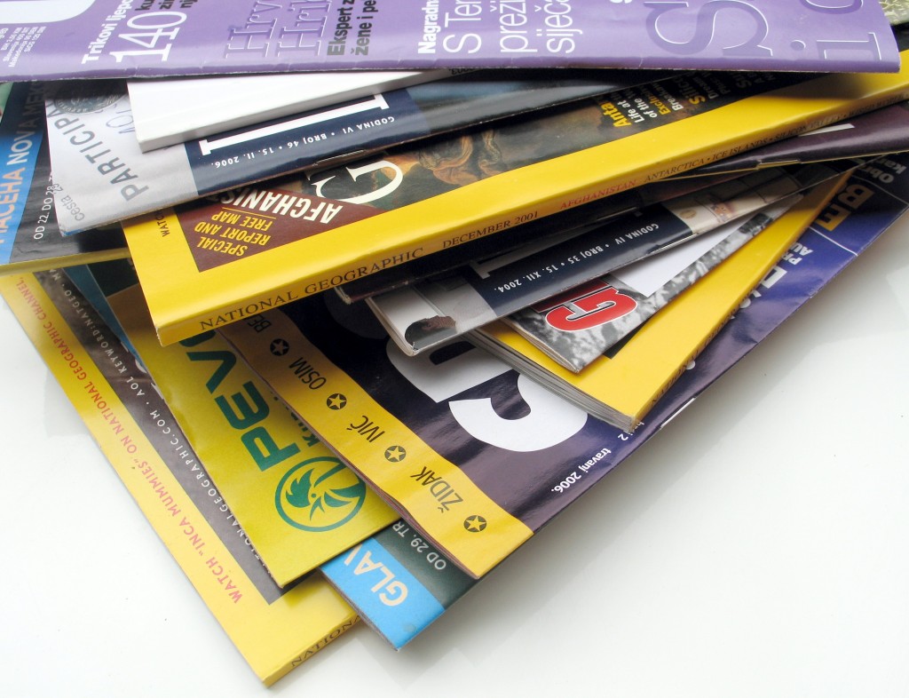5 Ways to Recycle Old Magazines