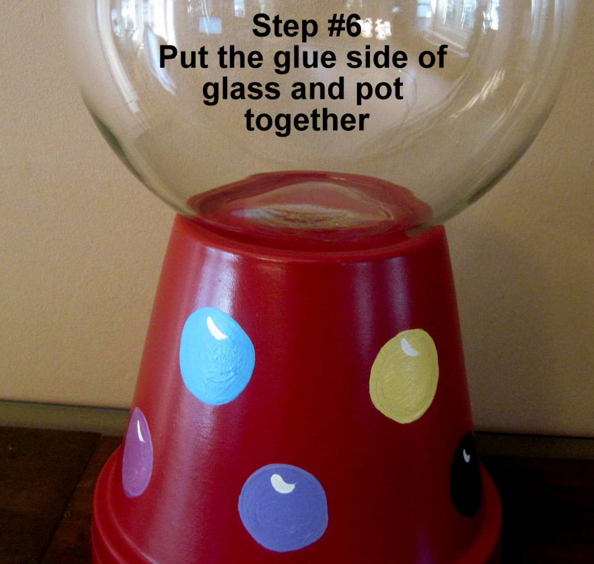 How to Make a Clay Terra Cotta Flower Pot Candy Dish Step by Step