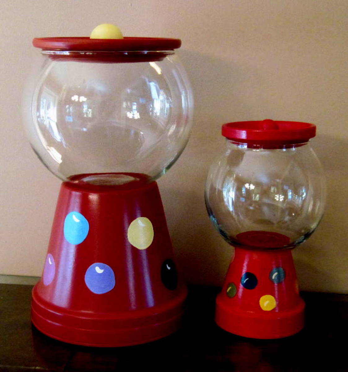 How to Make a Clay Terra Cotta Flower Pot Candy Dish Step by Step