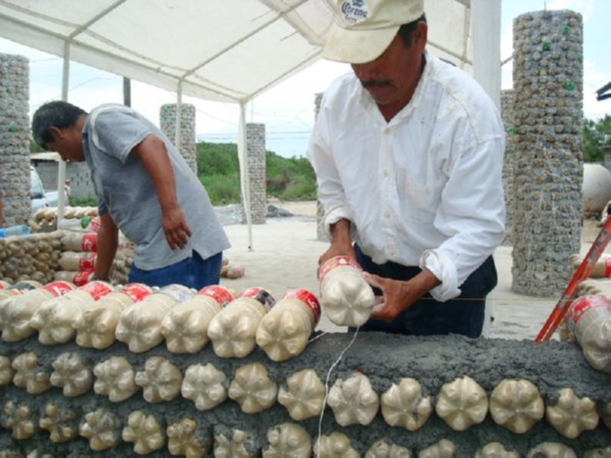 How to Build a House Made from PET Plastic Bottles hubpages
