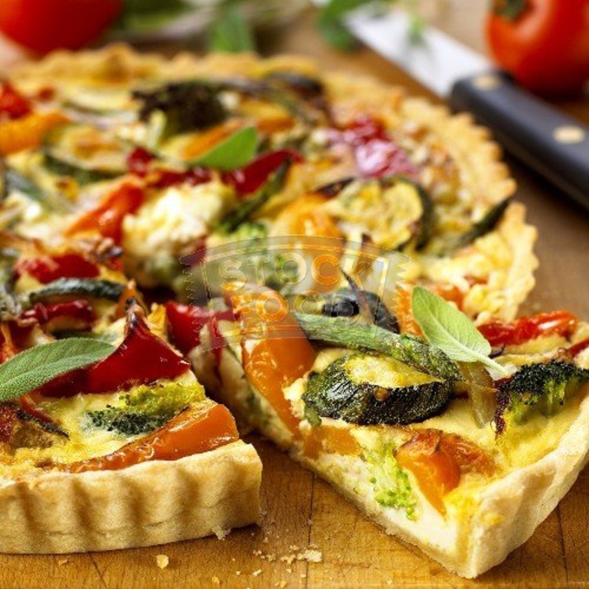 Vegetarian Quiche a recipe with wholemeal pastry HubPages