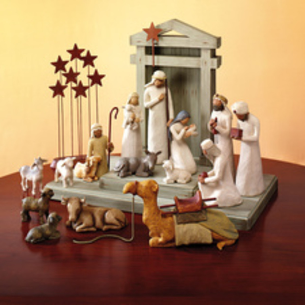 Best Crystal and Handcrafted Nativity Sets Home Holiday Decorations
