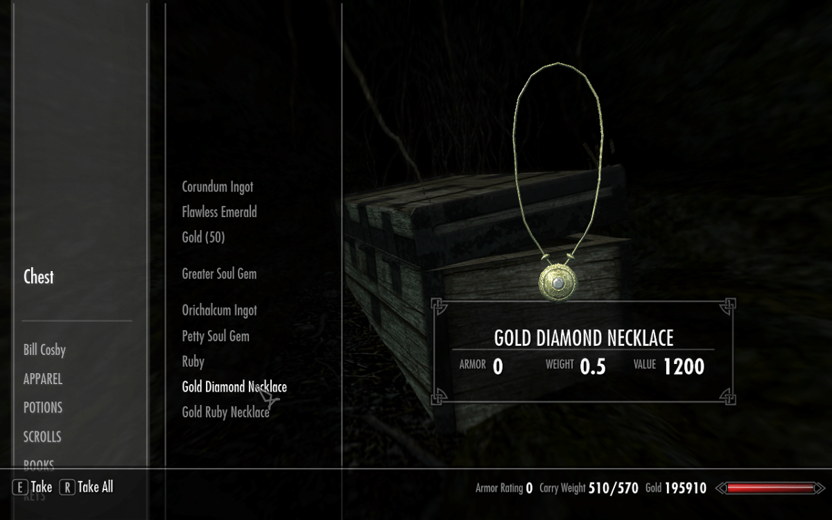 Treasure Map 1 Great Skyrim Treasure Hunt Elder Scrolls V Skyrim