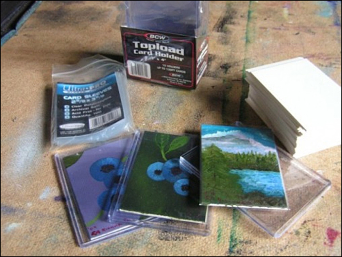 How to Display Your ACEO and Art Cards HubPages