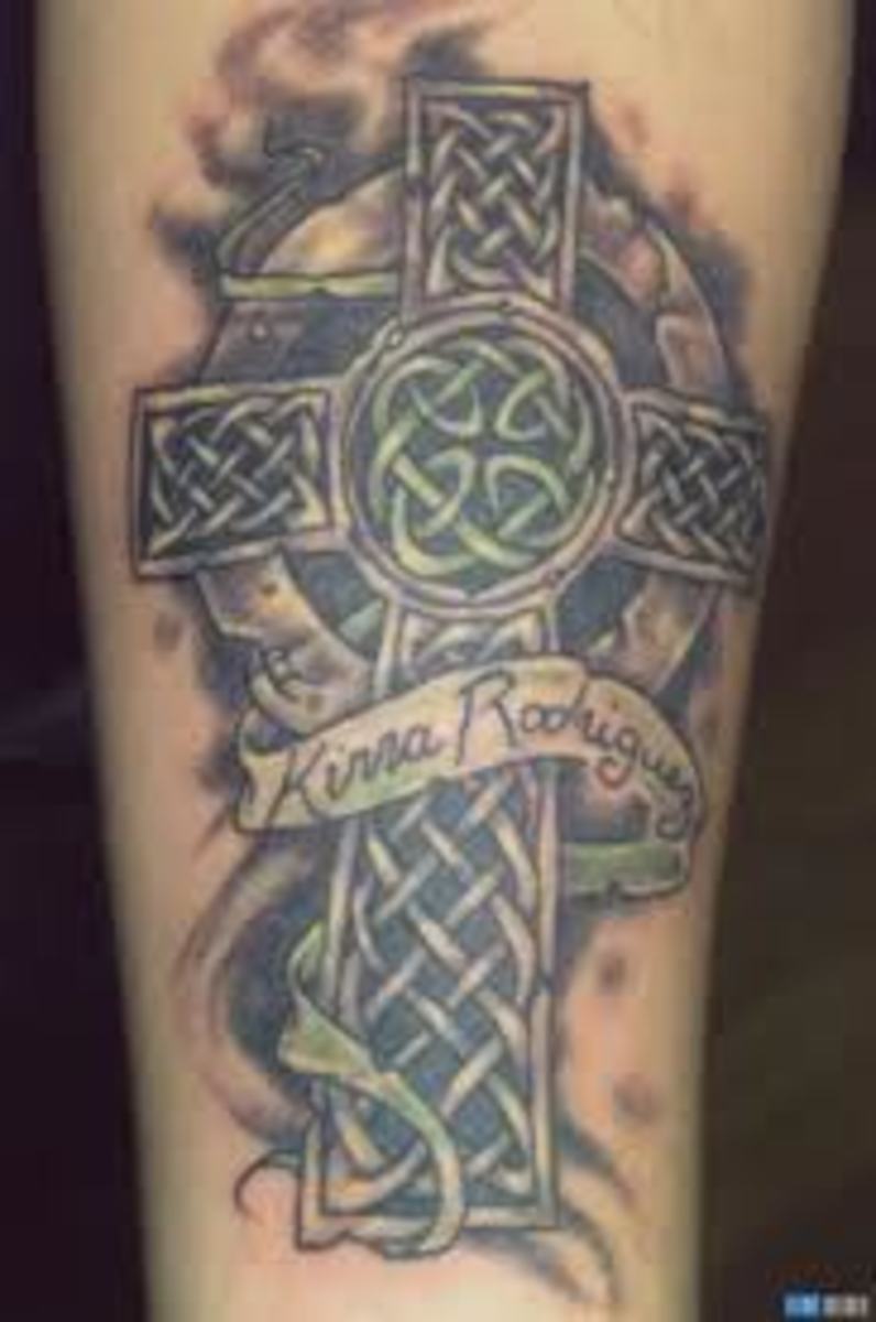 Cross Tattoos, Angel Tattoos, And Religious Tattoos; Cross Choices And