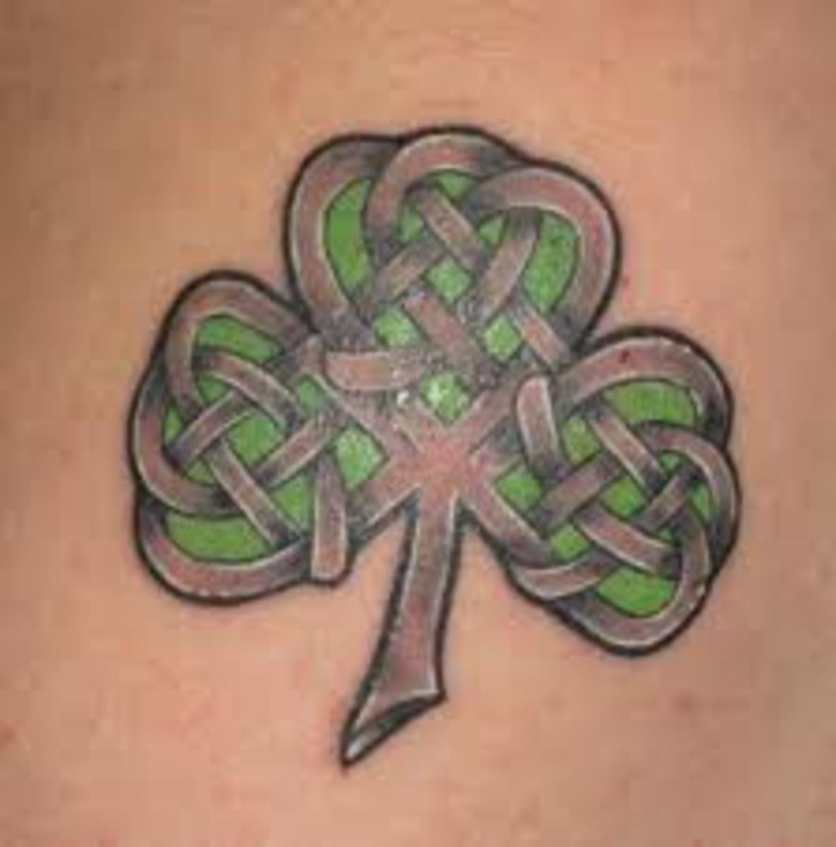 Great Ideas For Clover Tattoos;Clover And Shamrock Tattoo Meanings