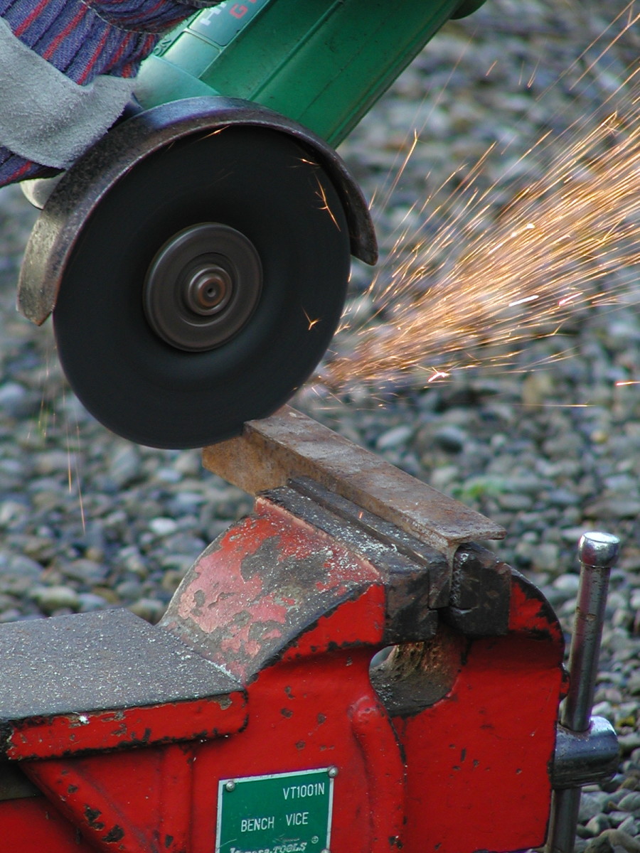 Using an Angle Grinder Safely for Cutting and Grinding Dengarden
