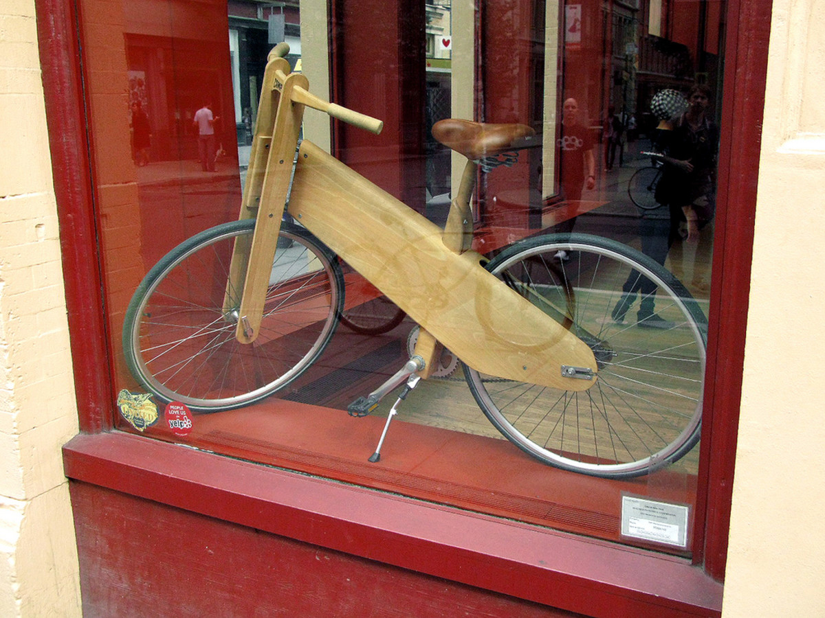 Wooden Bikes Bicycles made out of wood hubpages