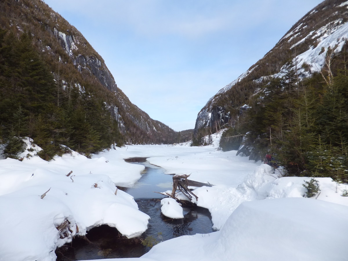 Hiking Cliff and Colden Mountains in the Adirondack High Peaks SkyAboveUs