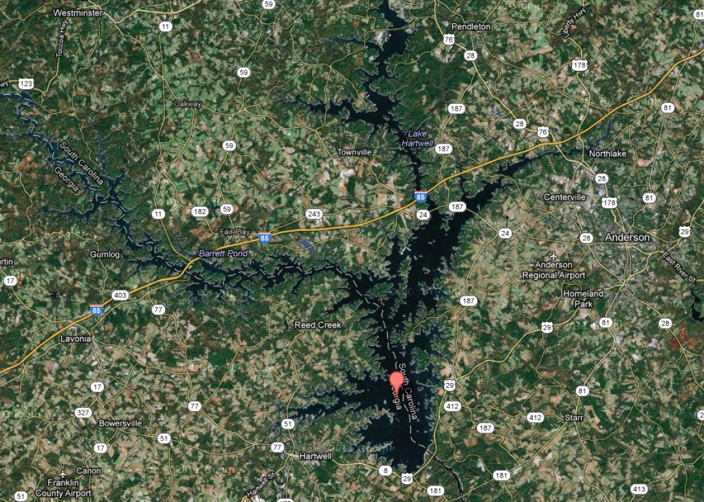 Lake Hartwell Marina's and Boat Launch Ramp Facilities Near Greenville