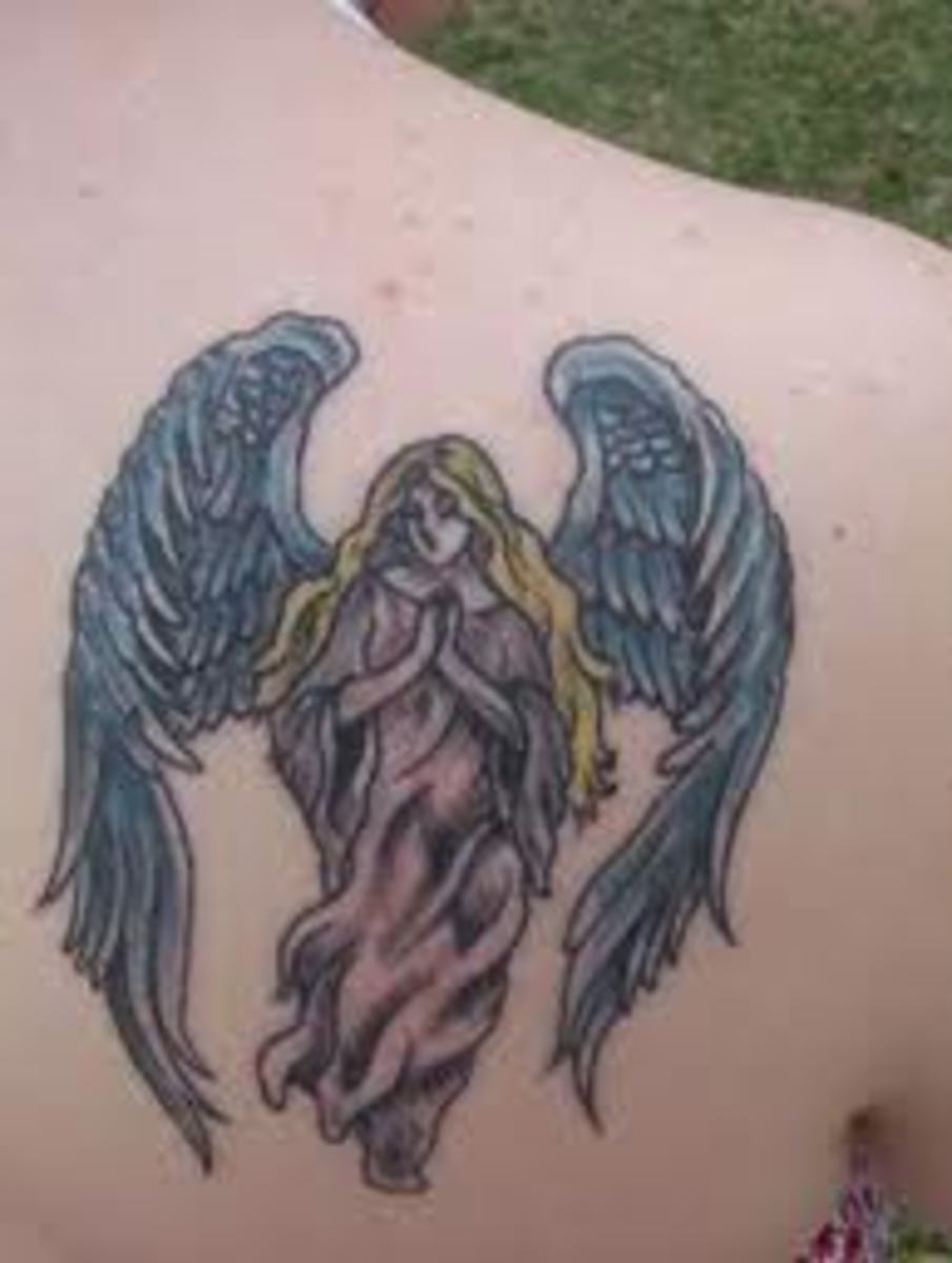 Angel Tattoo Meanings and Designs TatRing