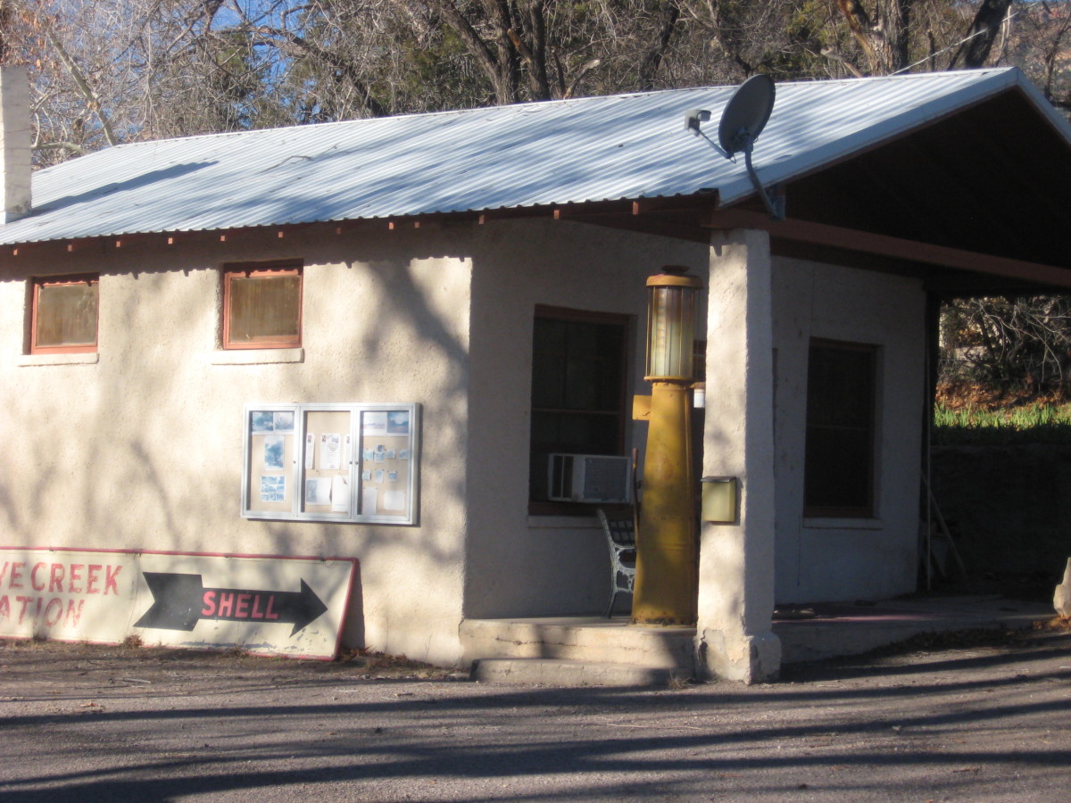 The Tiny Historic Town of Portal AZ in the Chiricahua Mountains is a