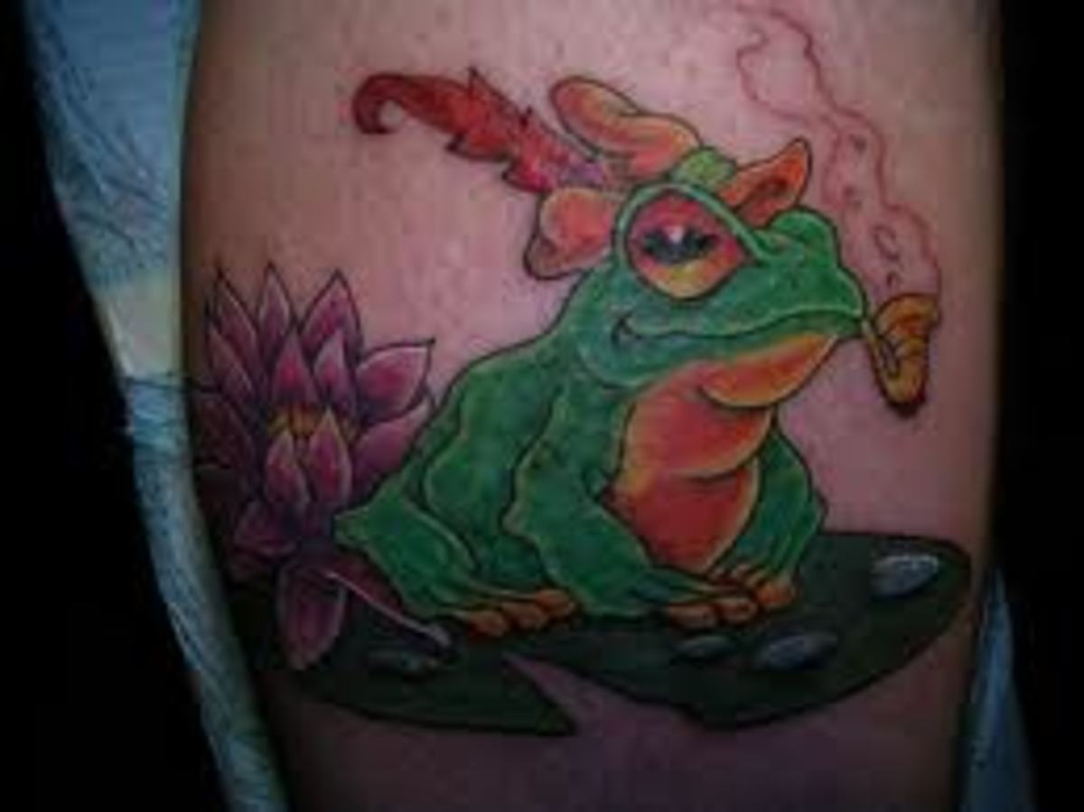 Frog Tattoos And Meanings; Frog Tattoo Designs And Ideas