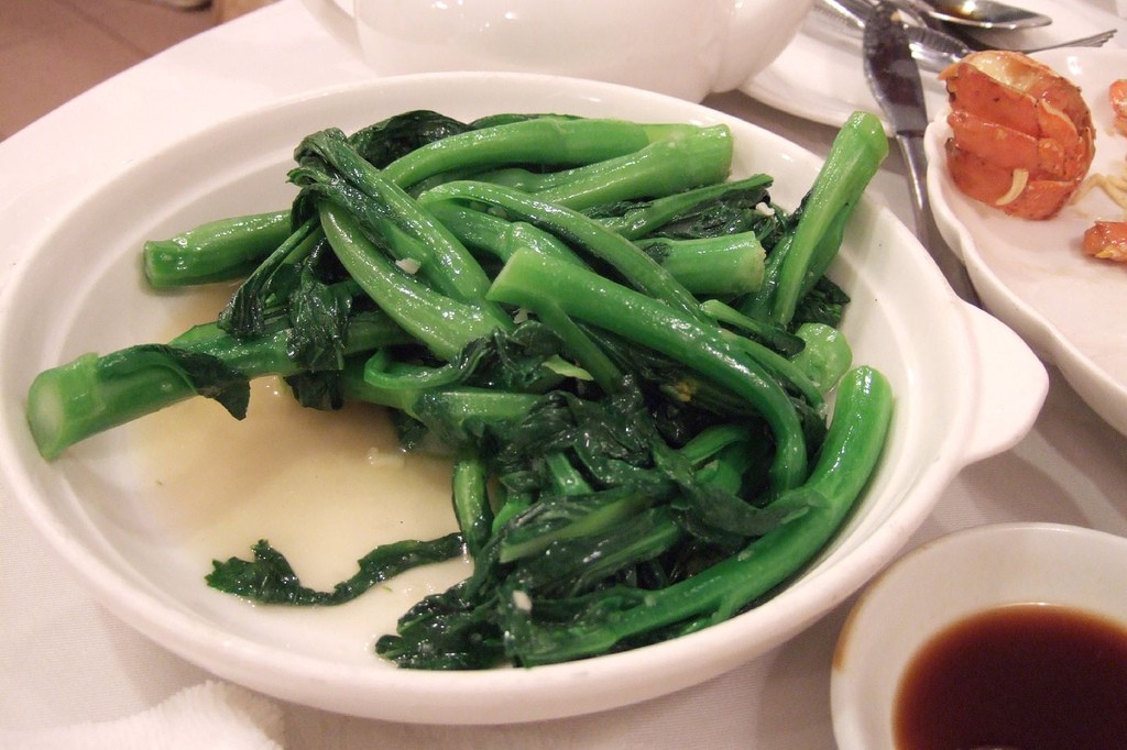 StirFried Yu Choy Sum With Oyster Sauce And Garlic Recipe hubpages