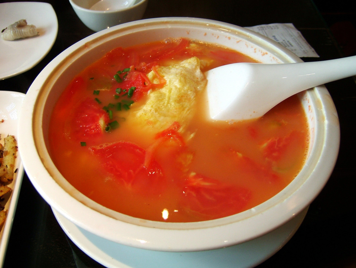 Vietnamese Tomato Egg Drop Soup Recipe (Canh Ca Chua Trung)