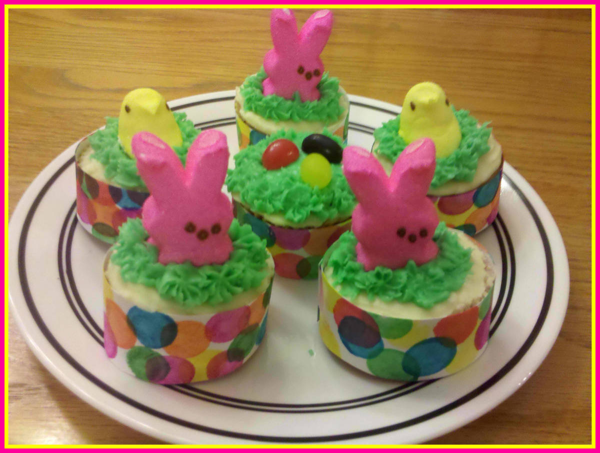 Easter Cupcakes A Recipe, Decorating Ideas, and DIY Cupcake Wrappers