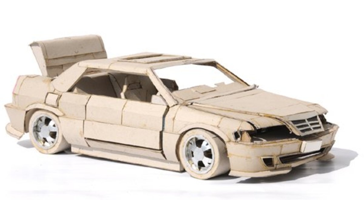 How To make Cardboard Toy Car Cardboard Craft Activities HubPages