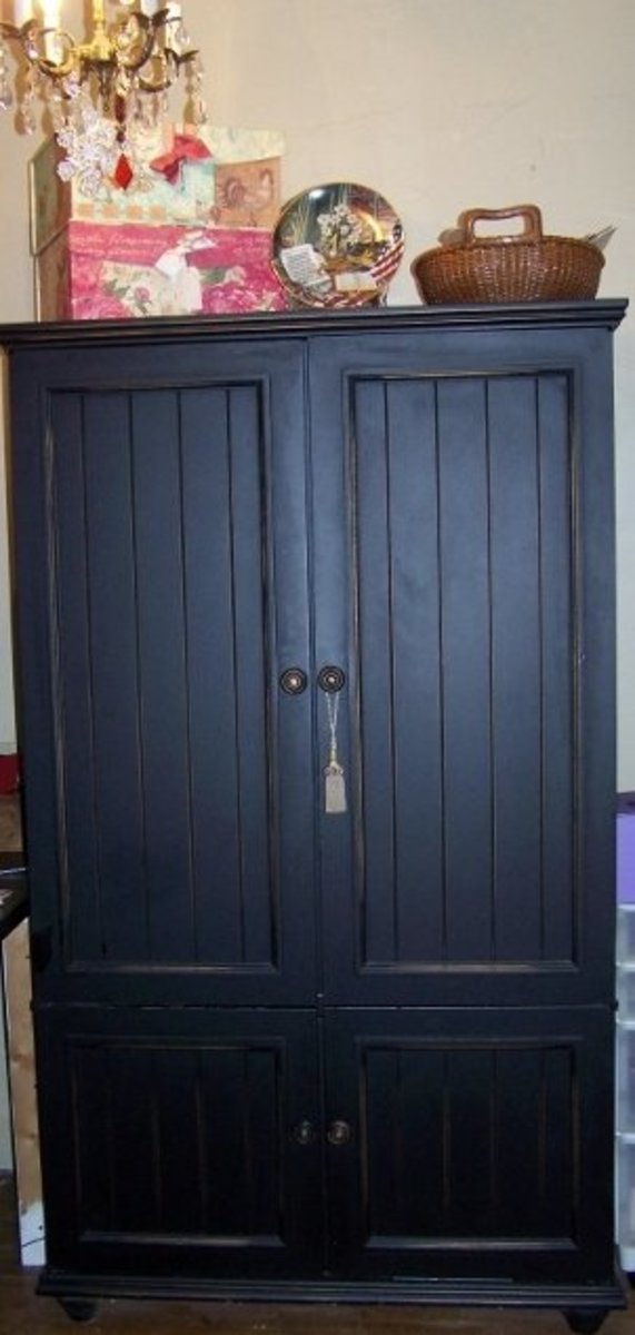 How To Recycle An Old Armoire or TV Repurpose Old Furniture