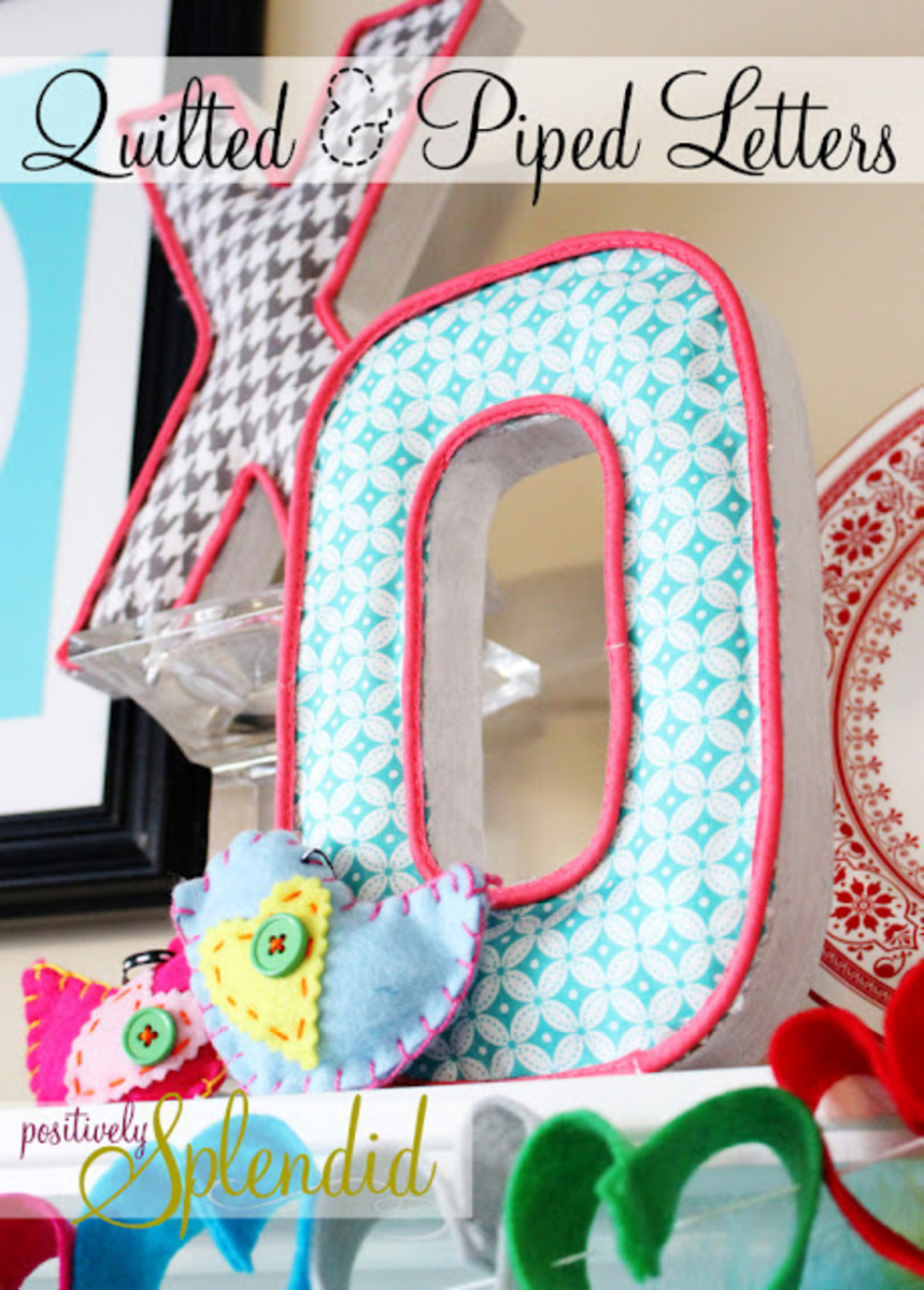 Letter Craft Décor Ideas for a Baby Nursery HubPages