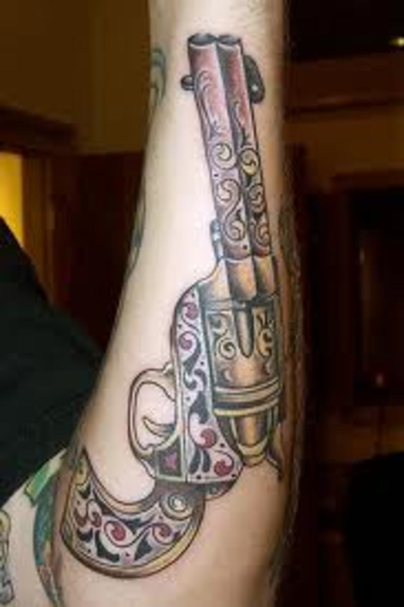 Gun Tattoos Meanings, Designs, and Ideas TatRing