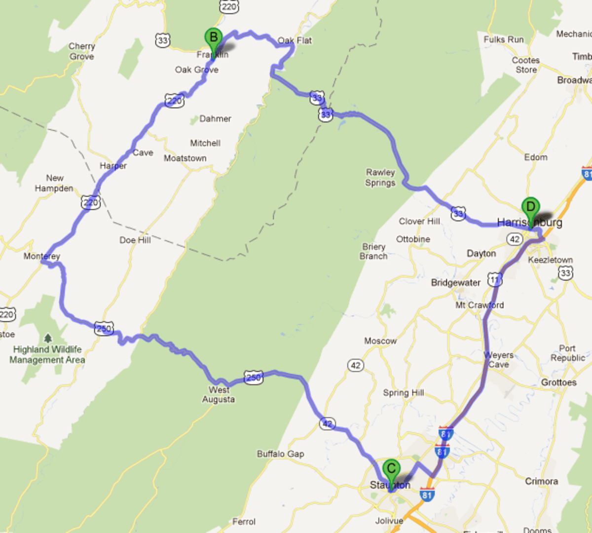 Best motorcycle routes in the Shenandoah Valley HubPages