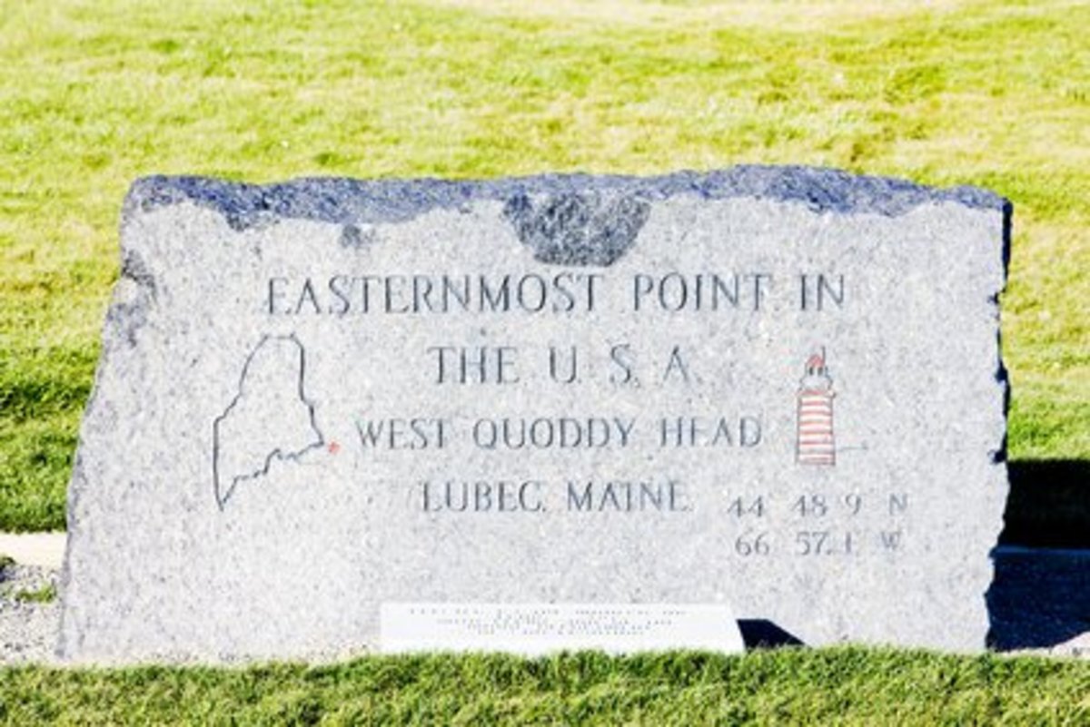 The Easternmost Point in North America Is Actually West.