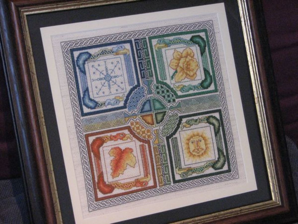 How to Frame Your Cross Stitch