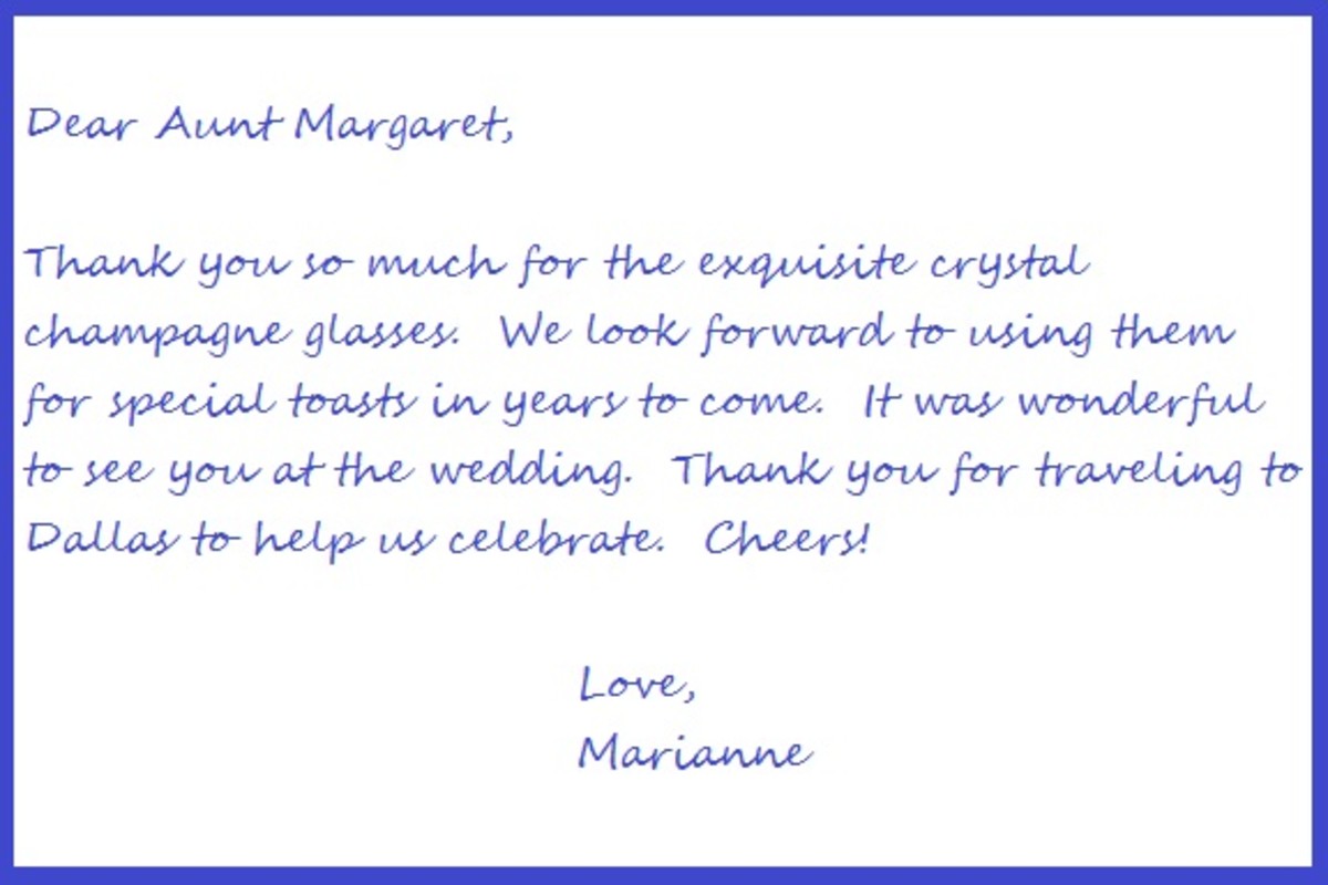 Thank You Notes Samples and Tips Holidappy