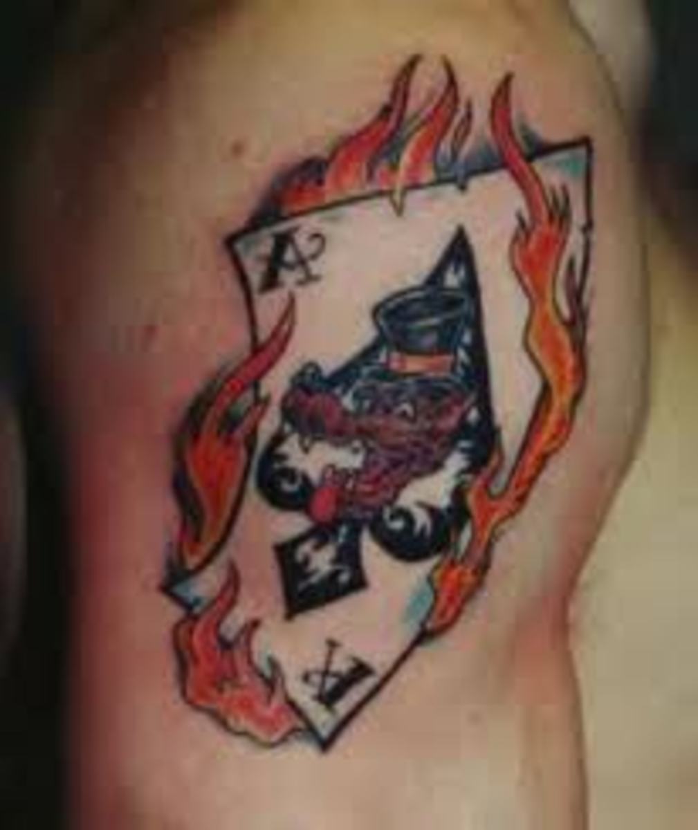 Playing Card Tattoo Designs, Meanings, Pictures, and Ideas TatRing