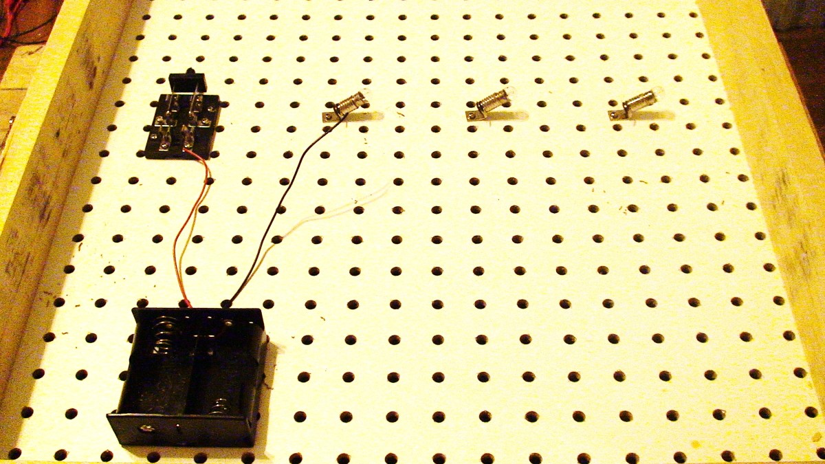 How to Make a Circuit Board to Demonstrate Simple Electrical Circuits