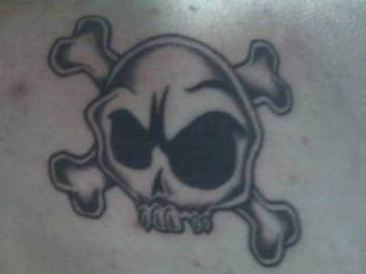 Skull Crossbone Tattoos And MeaningsSkull Crossbone Tattoo Ideas And