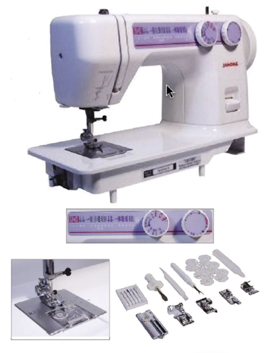 Janome Sewing Machine Sewing Treadle Sewing