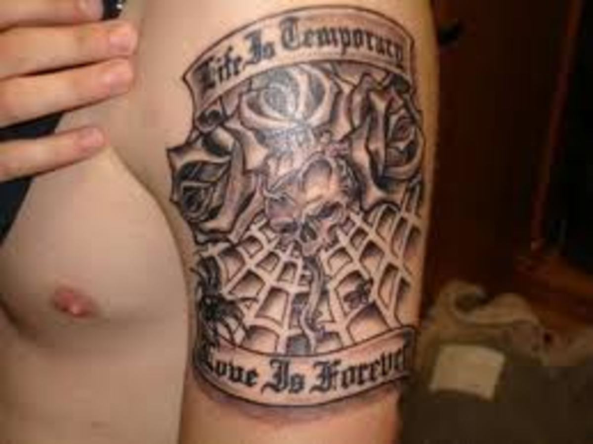 Spider Web Tattoos And MeaningsSpider Web Tattoo Ideas