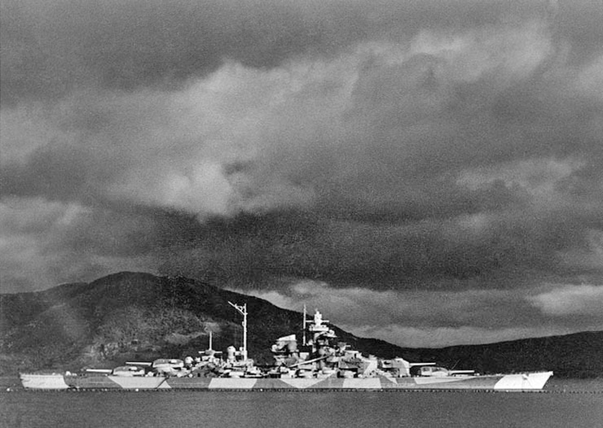 The Largest World War II German Battleship The Tirpitz Owlcation