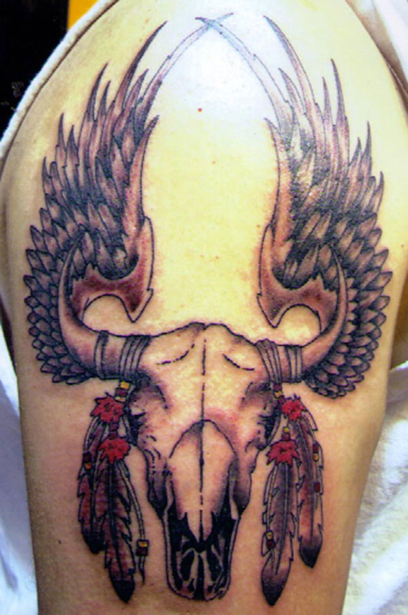 Cow Skull Tattoo Designs TatRing