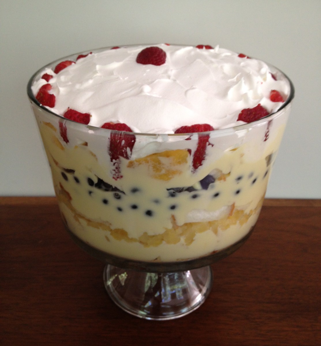 Easy Desserts Summer Fruit Trifle Recipe Delishably
