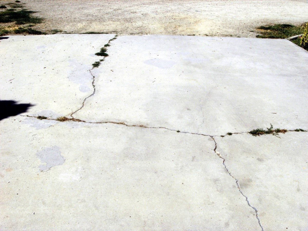 How to Repair Concrete Driveway Cracks Dengarden
