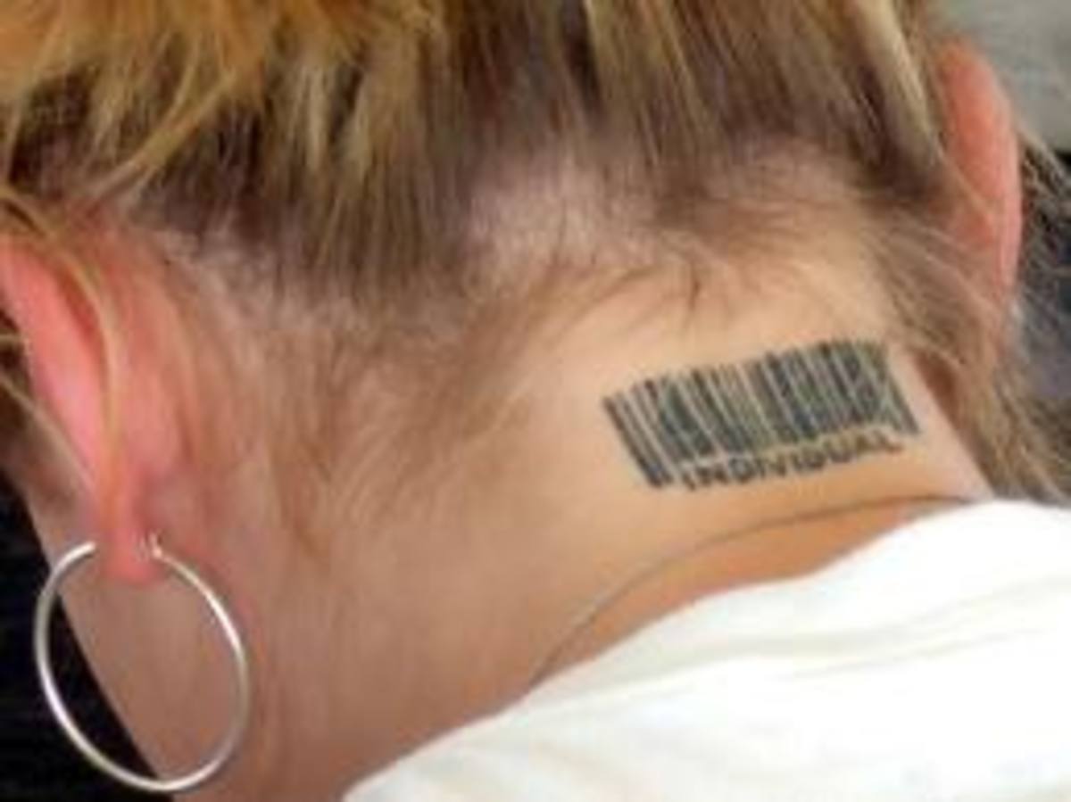 Barcode Tattoo Designs And MeaningsBarcode Tattoo Ideas