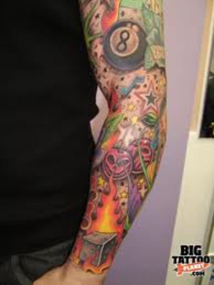 Eight Ball Tattoos Ideas, Meanings, and Pictures TatRing