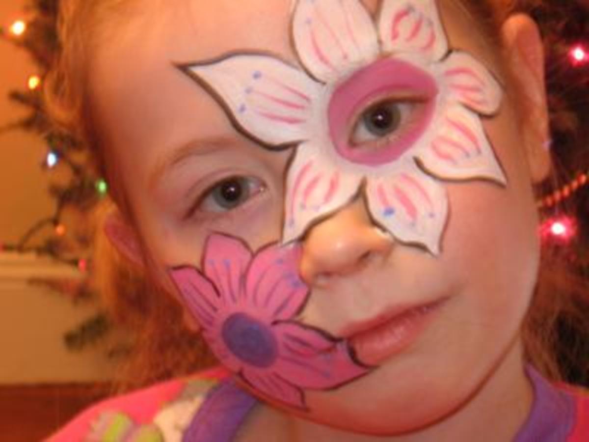 Flower Face Painting for Children Designs, Tips and Tutorials HubPages
