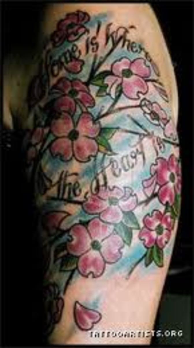 Dogwood Flower Tattoo Designs and Ideas TatRing