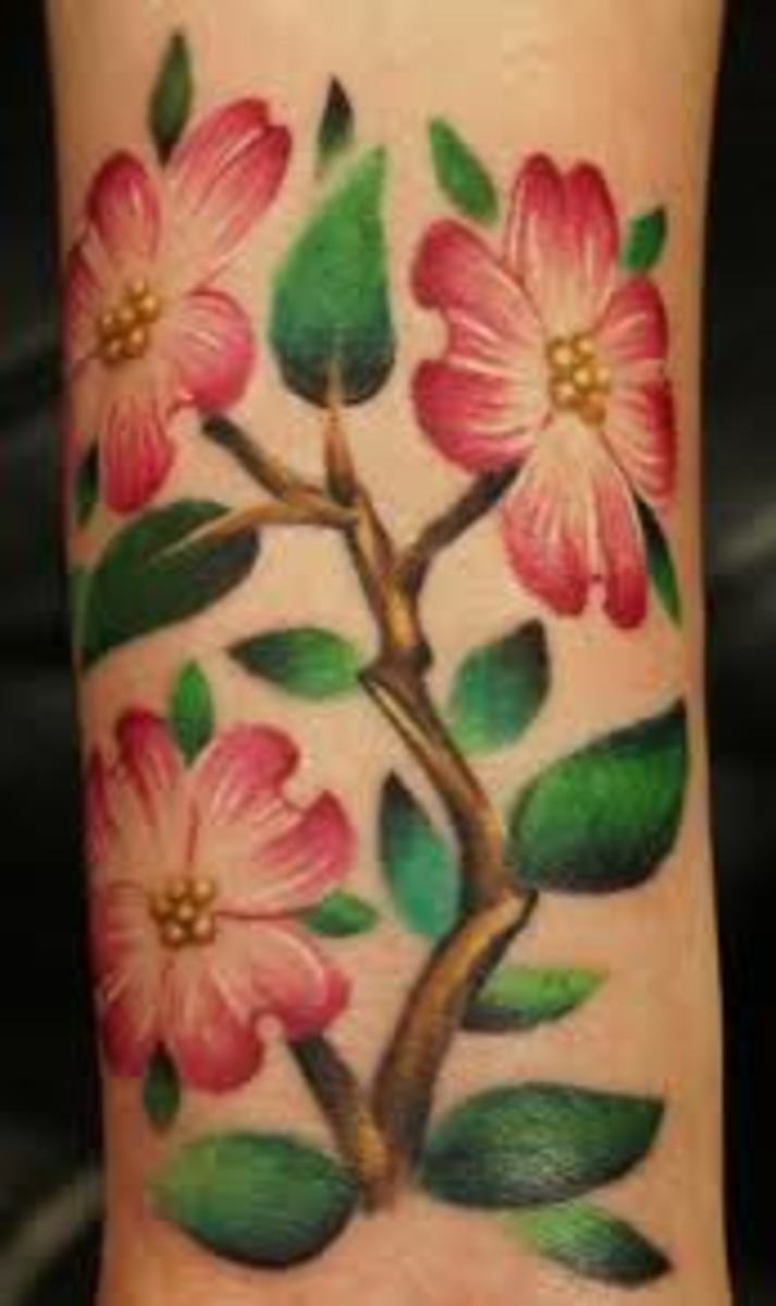 Dogwood Flower Tattoo Designs and Ideas TatRing