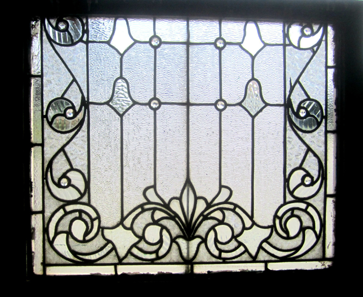 Home Improvement Ideas Leaded Glass Windows Transoms Kitchen Bath and