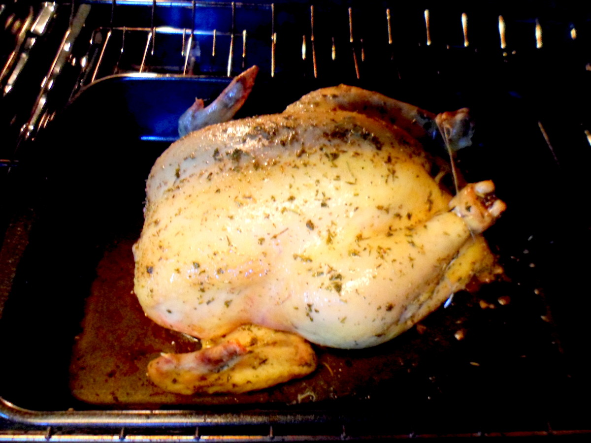 Lemon and Herb Roast Chicken Recipe Delishably