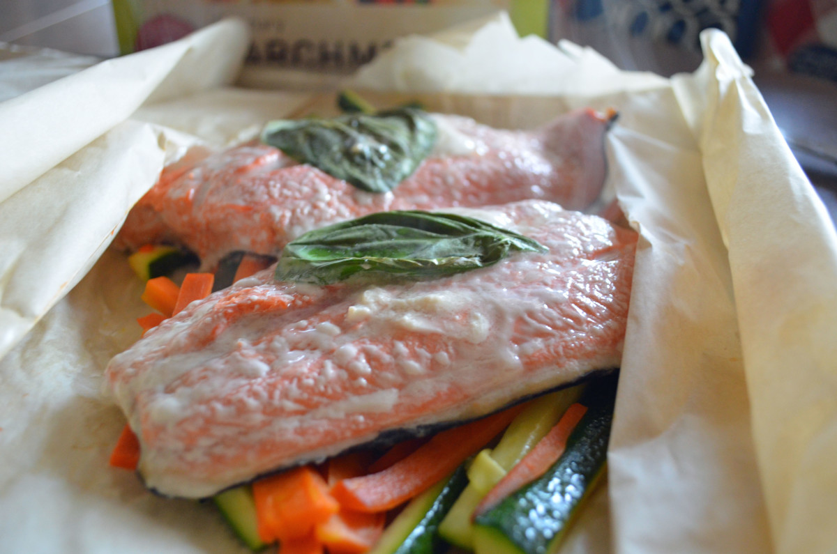 How to Cook Salmon in a PaperChef Parchment Bag Delishably